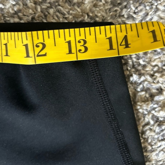 5/$25 Zyia moto style ribbed black leggings girls size 14-16 fits women’s S-M - Picture 6 of 8